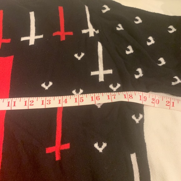 Rat Baby ‘Fuck Christmas Hail Satan’ Xmas Jumper (rare UK import, discontinued) - Picture 6 of 9